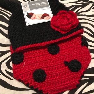 Crochet Hat and Diaper cover up